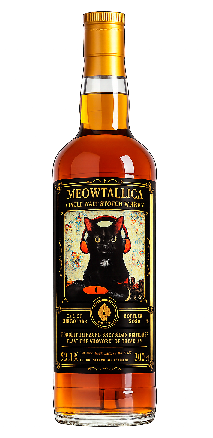 CQ Meowtallica #3 Speyside 16yr
